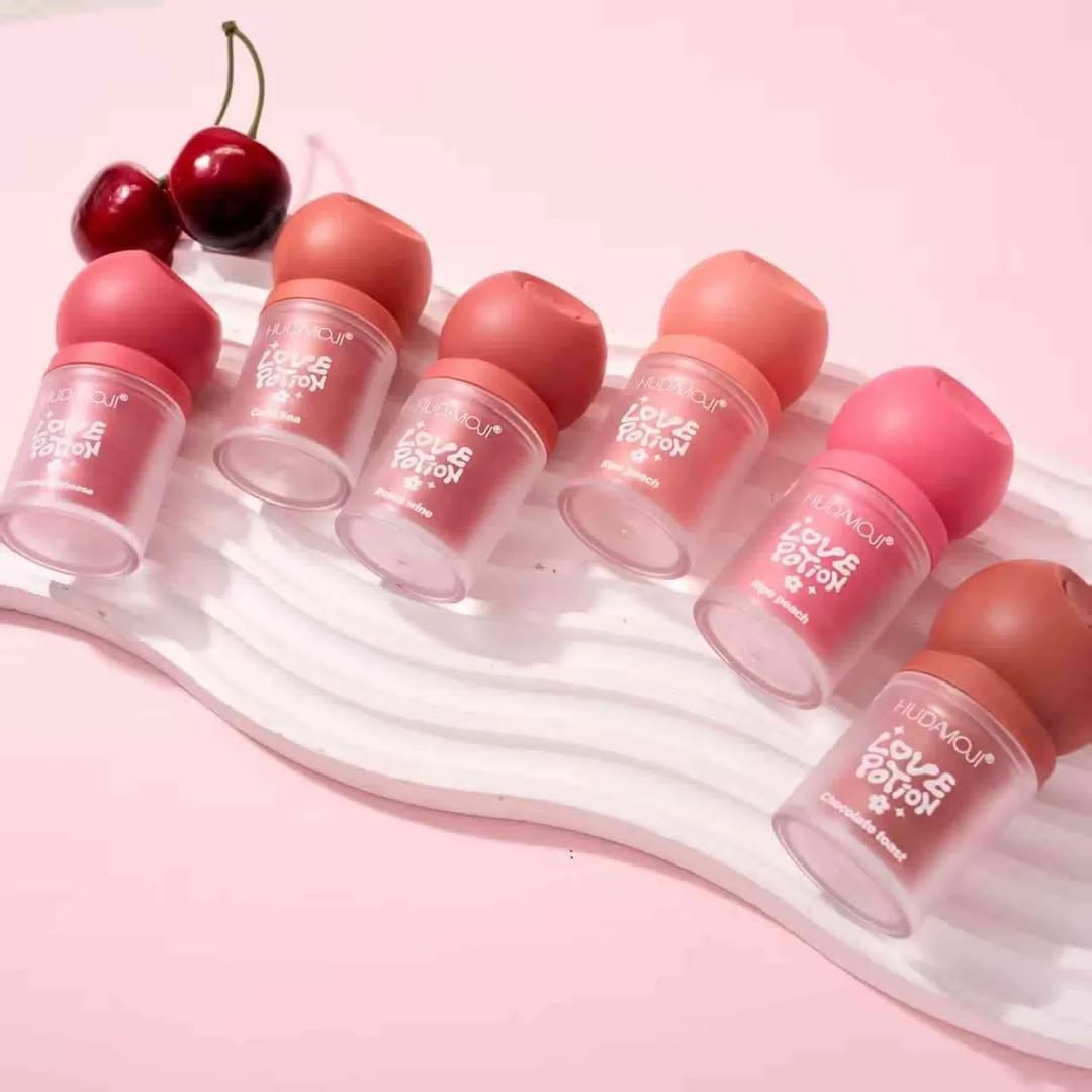 Hudamoji - Love Potion Liquid Blush Set of 6