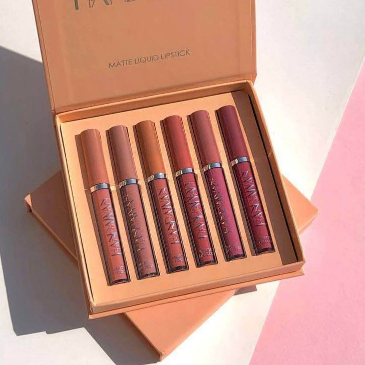 Handaiyan - Creamy Matte Lip Gloss Set of 6