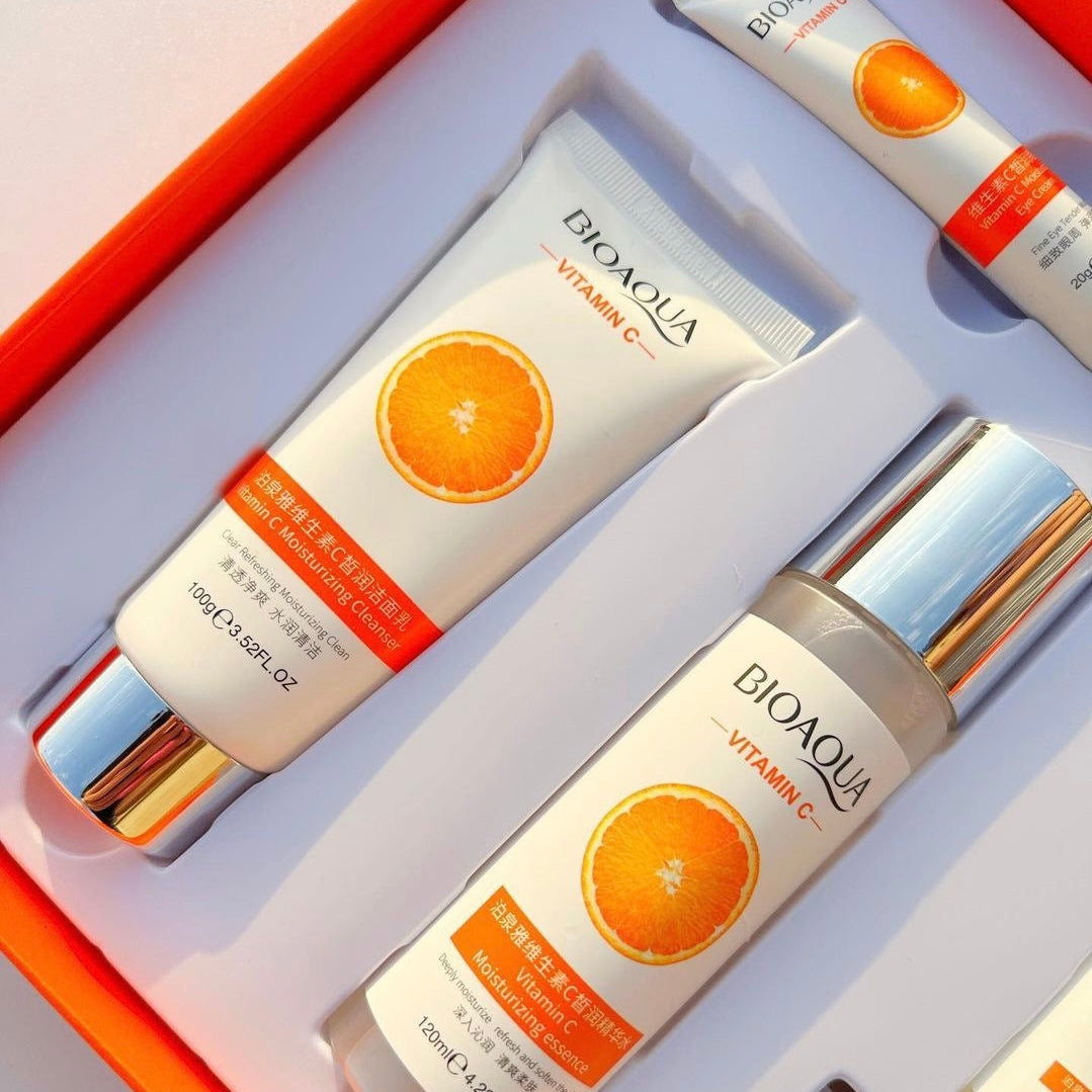 Bioaqua - 6 Step Vitamin C Facial Skin Care Set