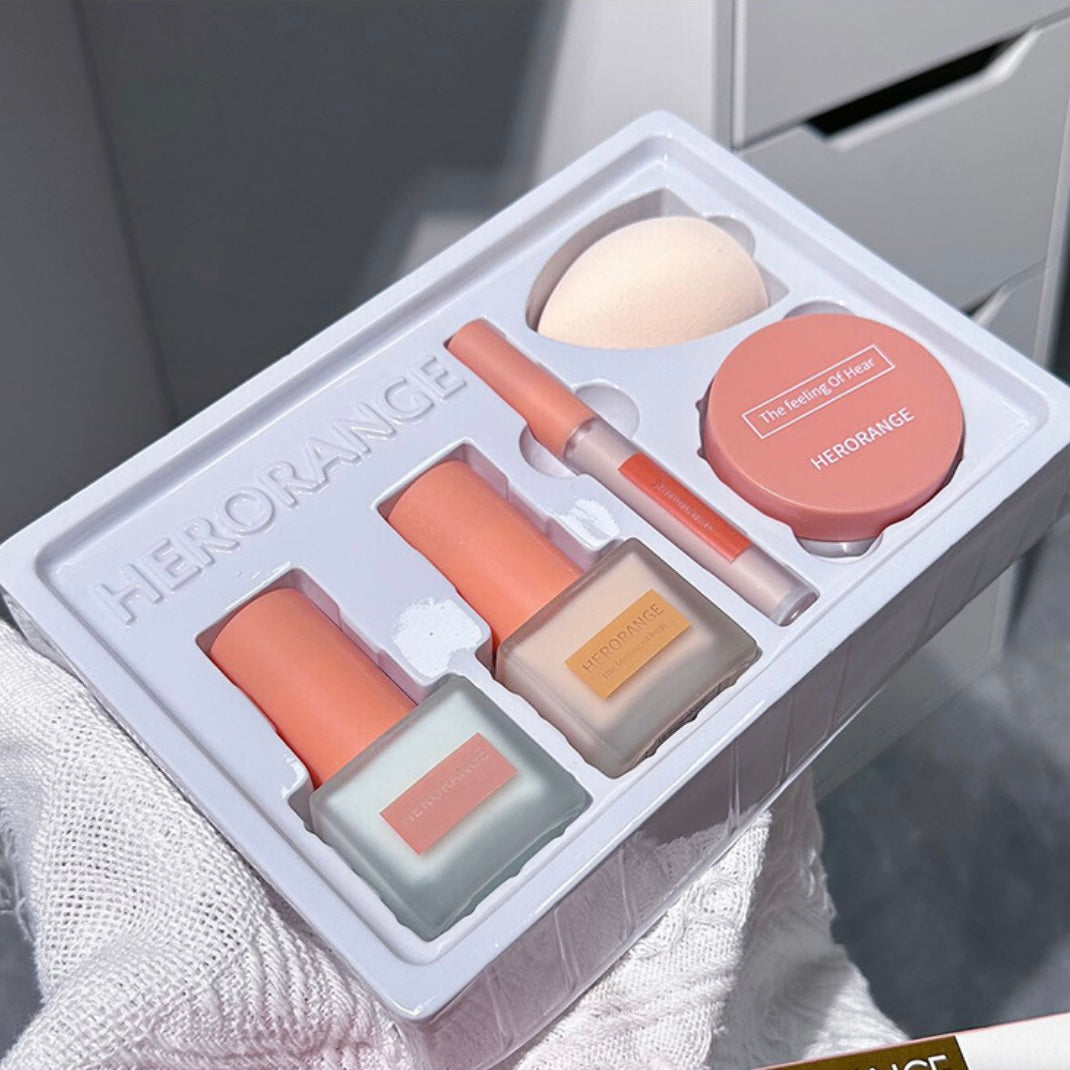 HERORANGE - Light Skin Face Makeup Kit Set of 5