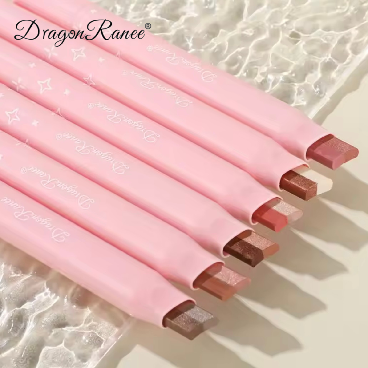 Dragon Ranee - 2 in 1 Delicate Eyeshadow Stick Set of 6