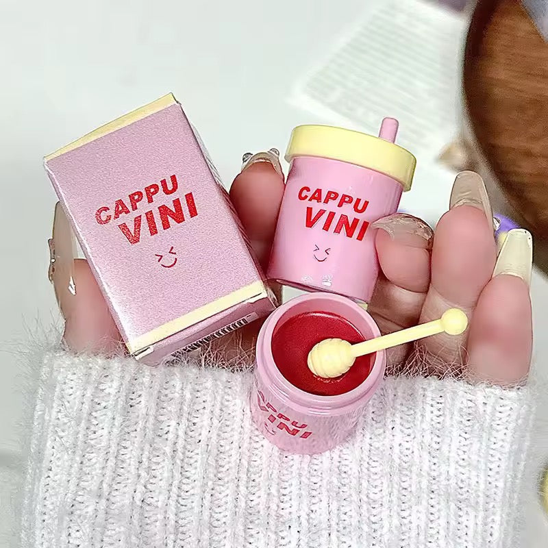 Cappuvini - Cute Straw Cup Lip Gloss Set of 3