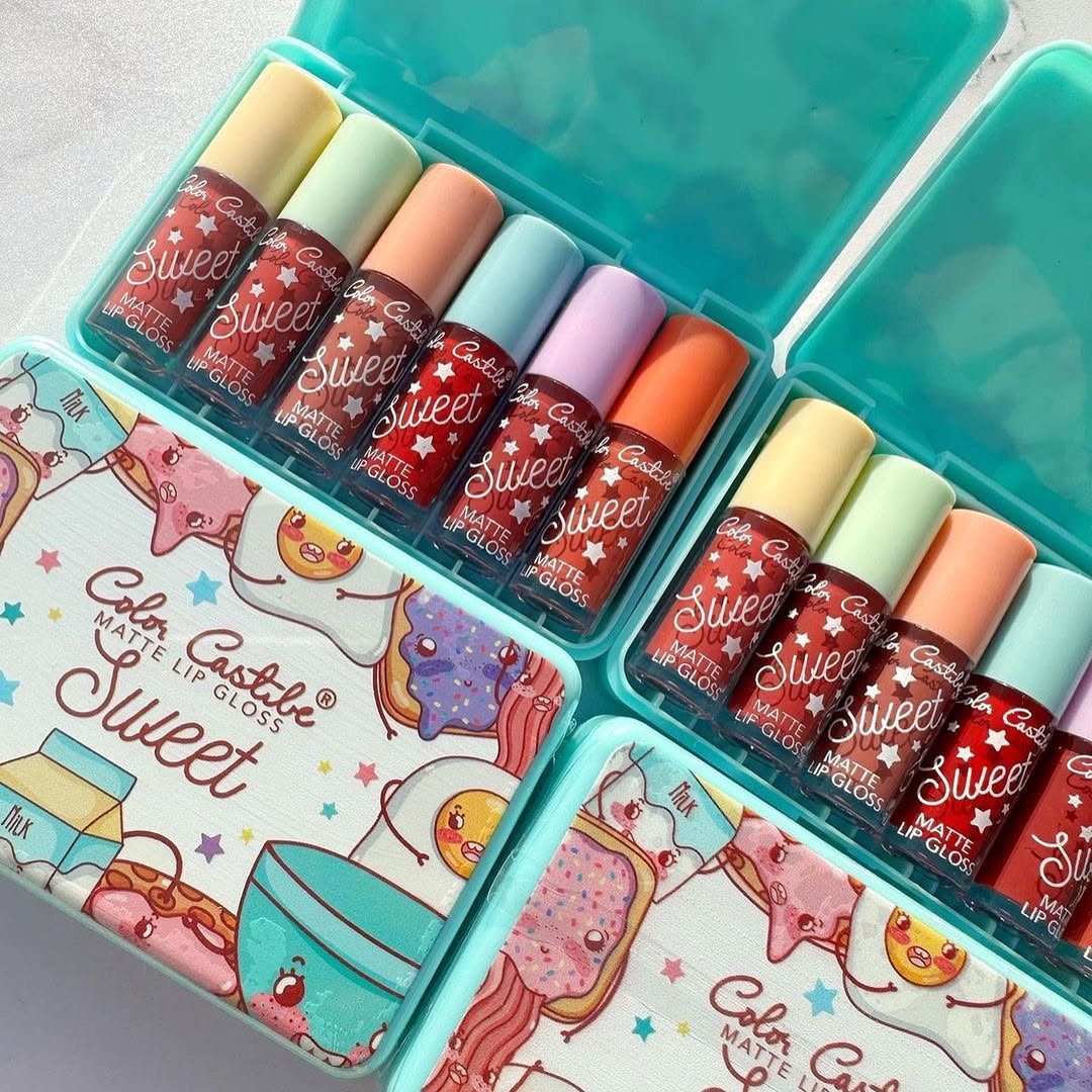 Color Castle - Sweet Cookie Lip Gloss Set of 6