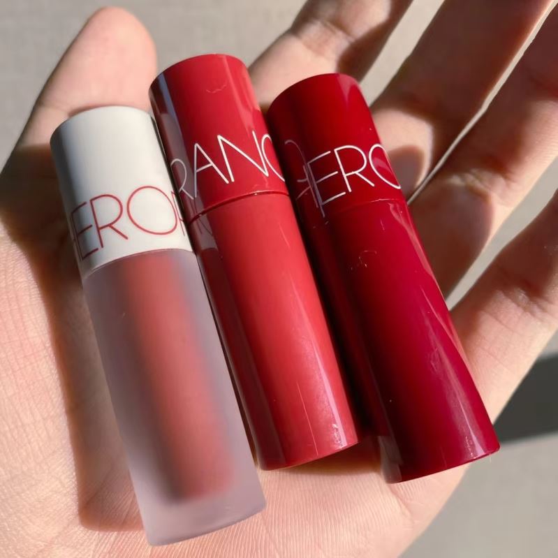 HERORANGE - Cool & Warm Matte Lip Gloss Set of 3