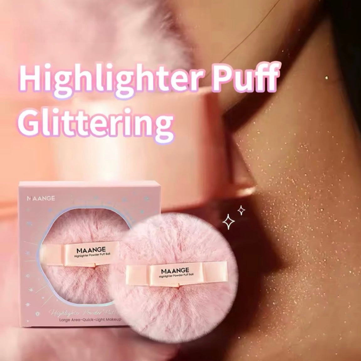 Magic Furr Body Highlighter Plush Gloss Powder