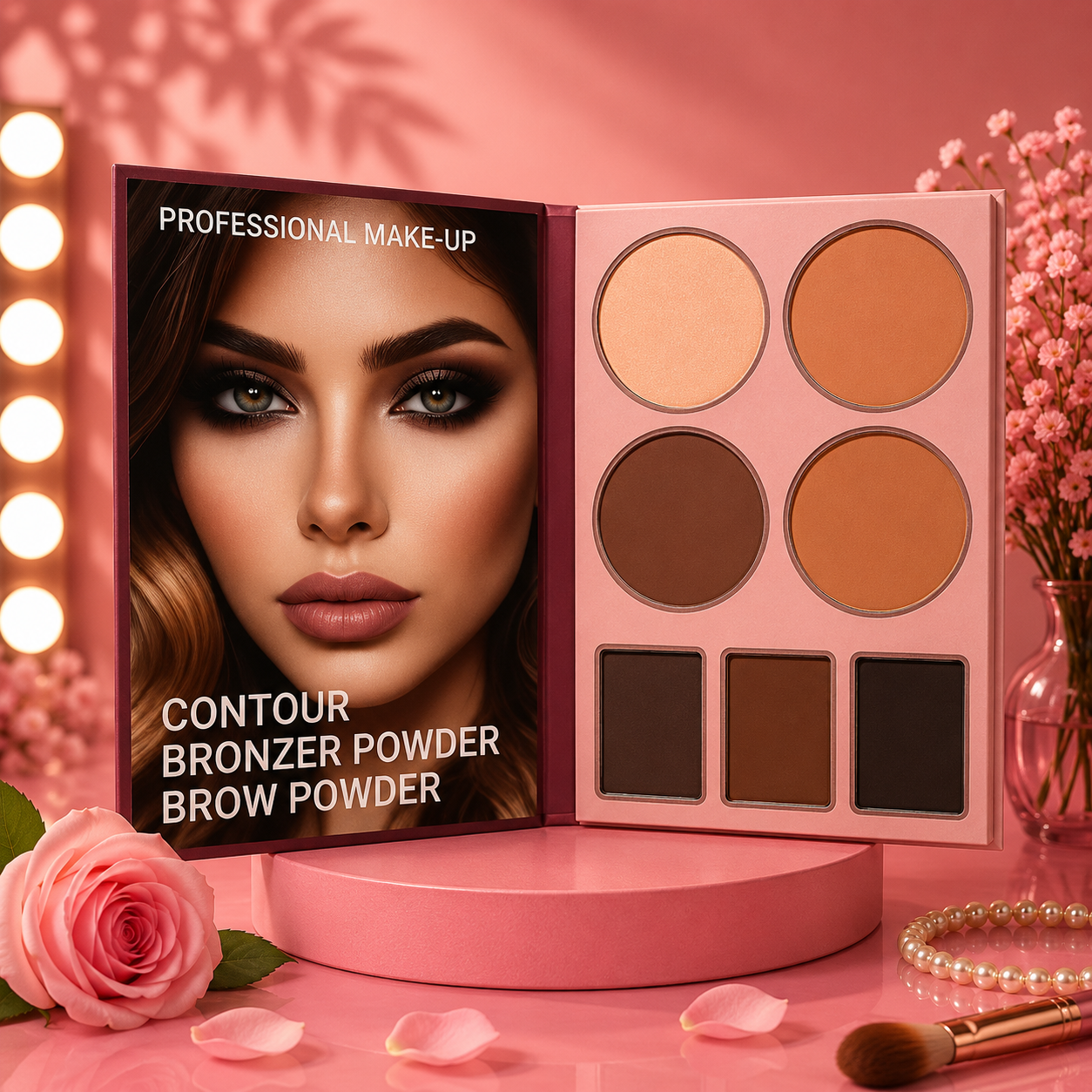 Gorgeous Mocallure 6 Layer All-in-One Makeup Book Kit