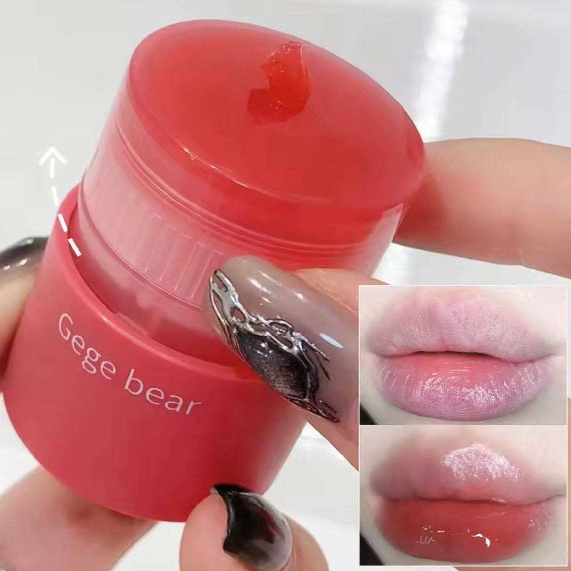 Beauty Model - Rotating Jelly Tinted Lip Balm