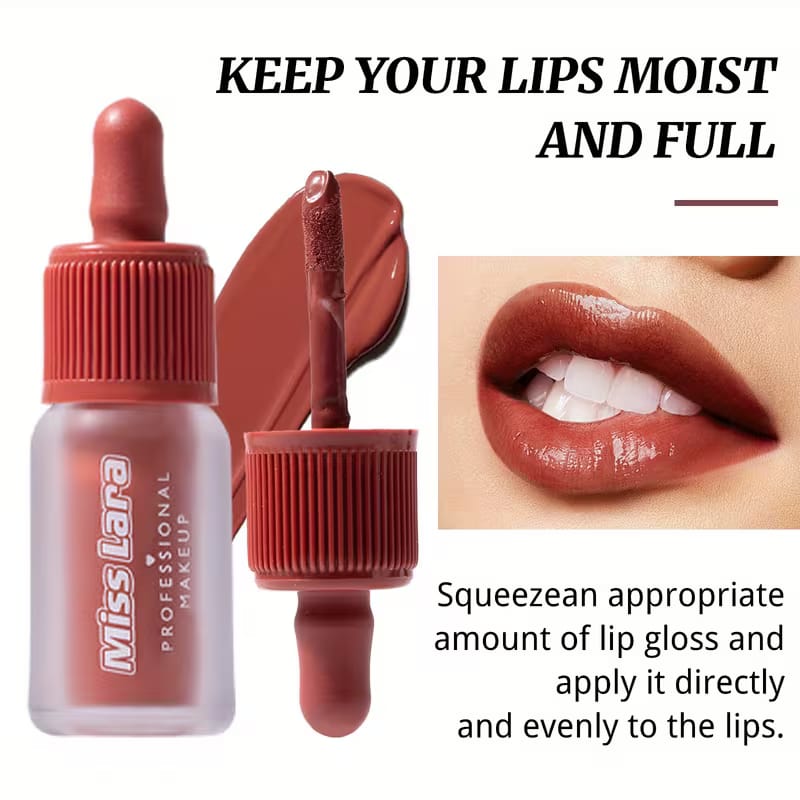 Miss Lara - 6pcs Ink Airy Velvet Lip & Blush Cream