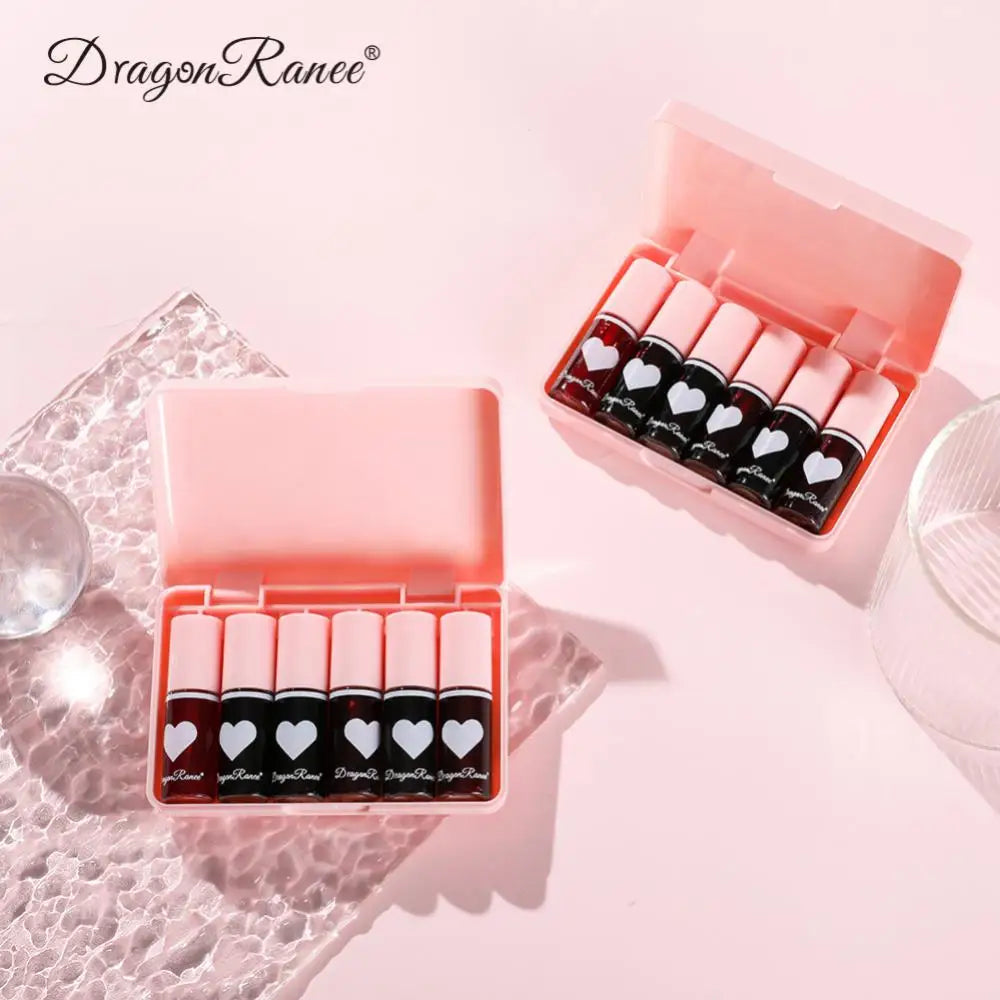 Dragon Ranee - Heart Mirror Lip Tint Set of 6