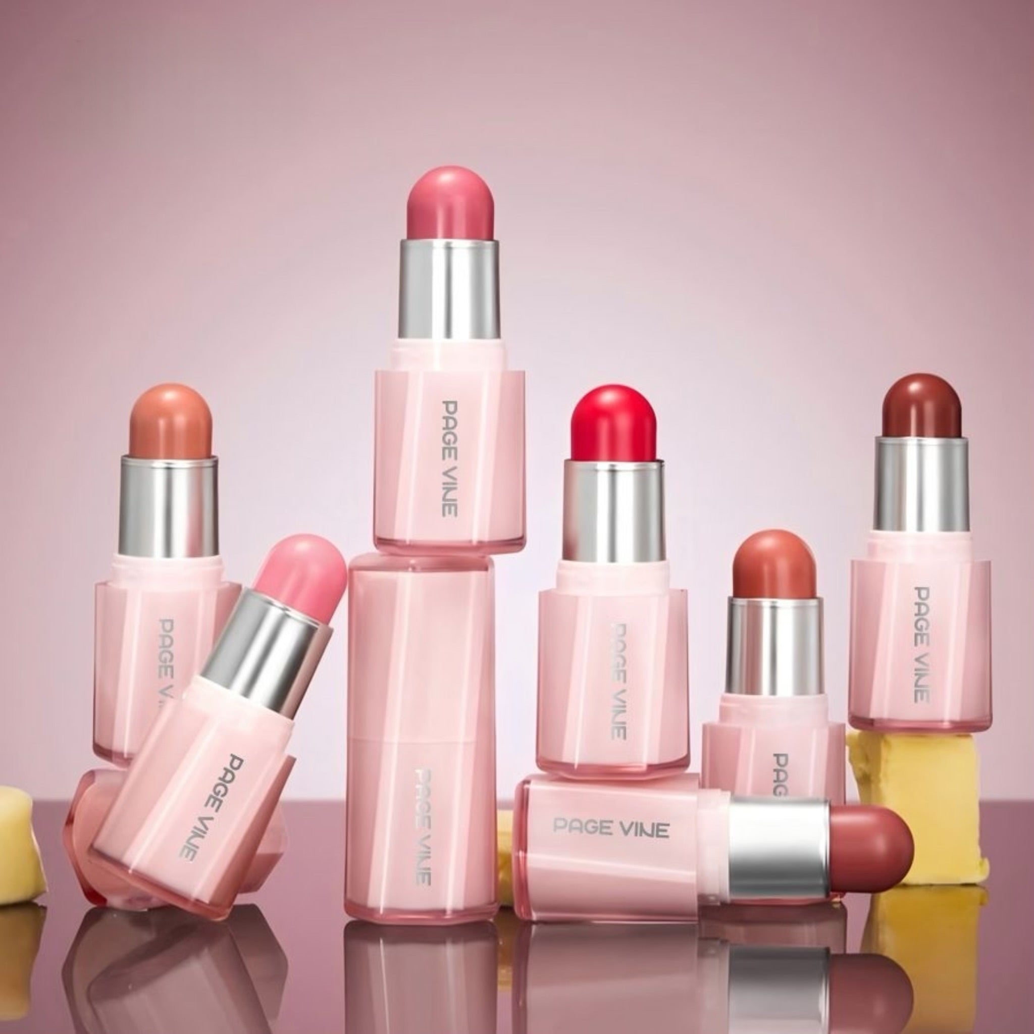 Page Vine - 7pcs Buttery Bliss Blush Stick