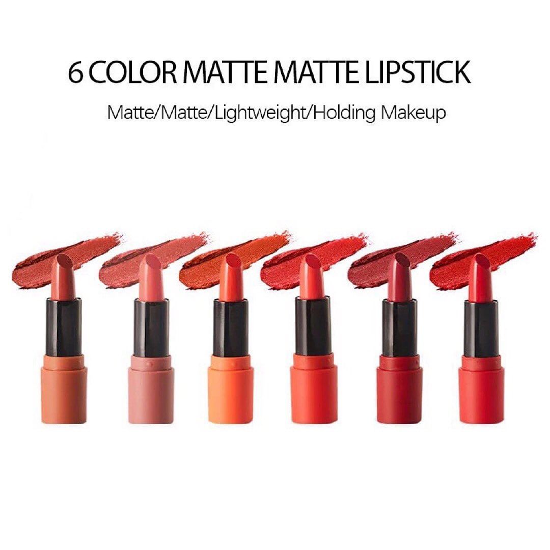Shedella - Bullet Velvet Matte Lipstick Set of 6