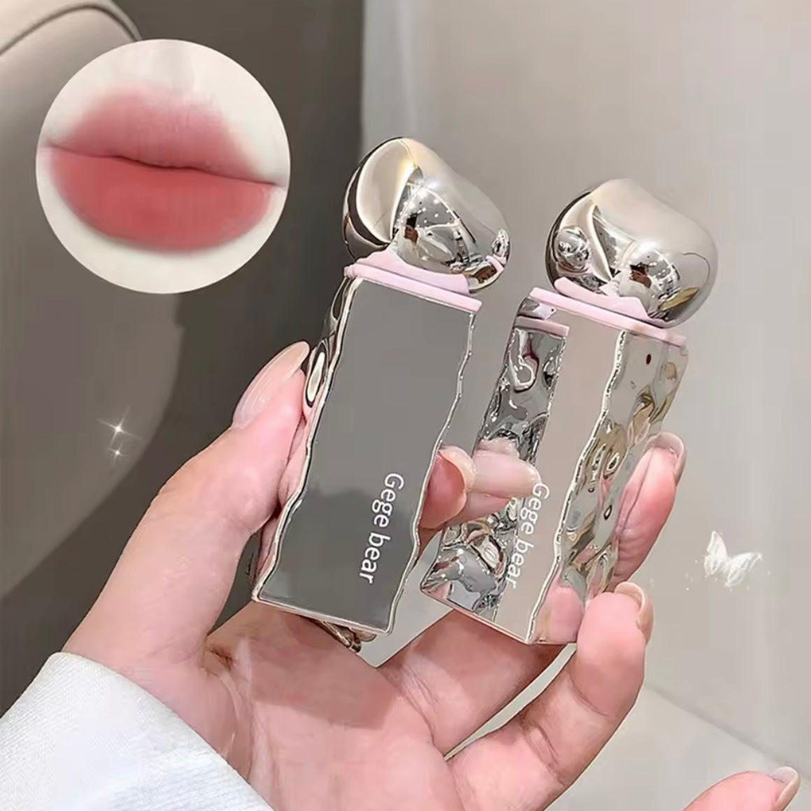 Gege Bear - Cloud Velvet Semi-matte Lip Gloss Set of 6