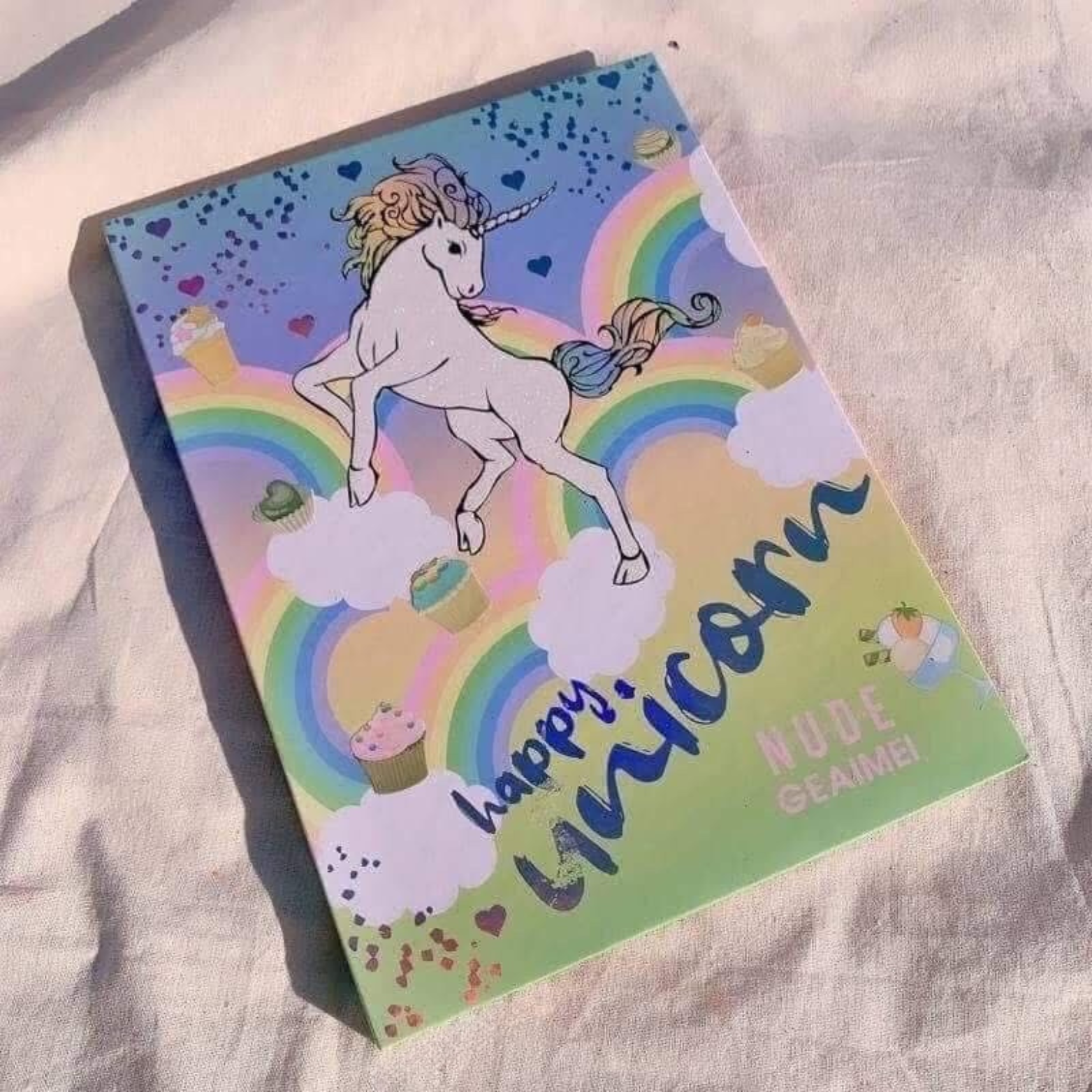 30 Color Unicorn Monochrome Glitter Eyeshadow Palette