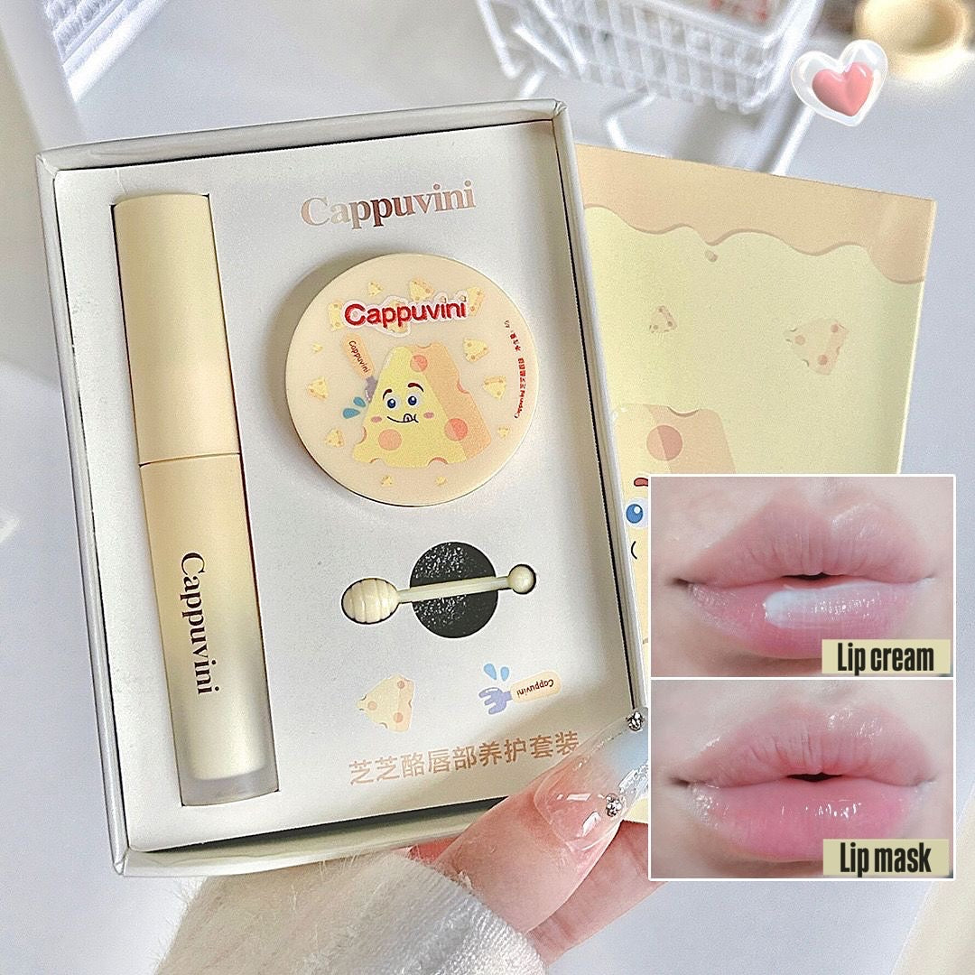Cappuvini - Light Texture Cheese Lip Care Set of 2