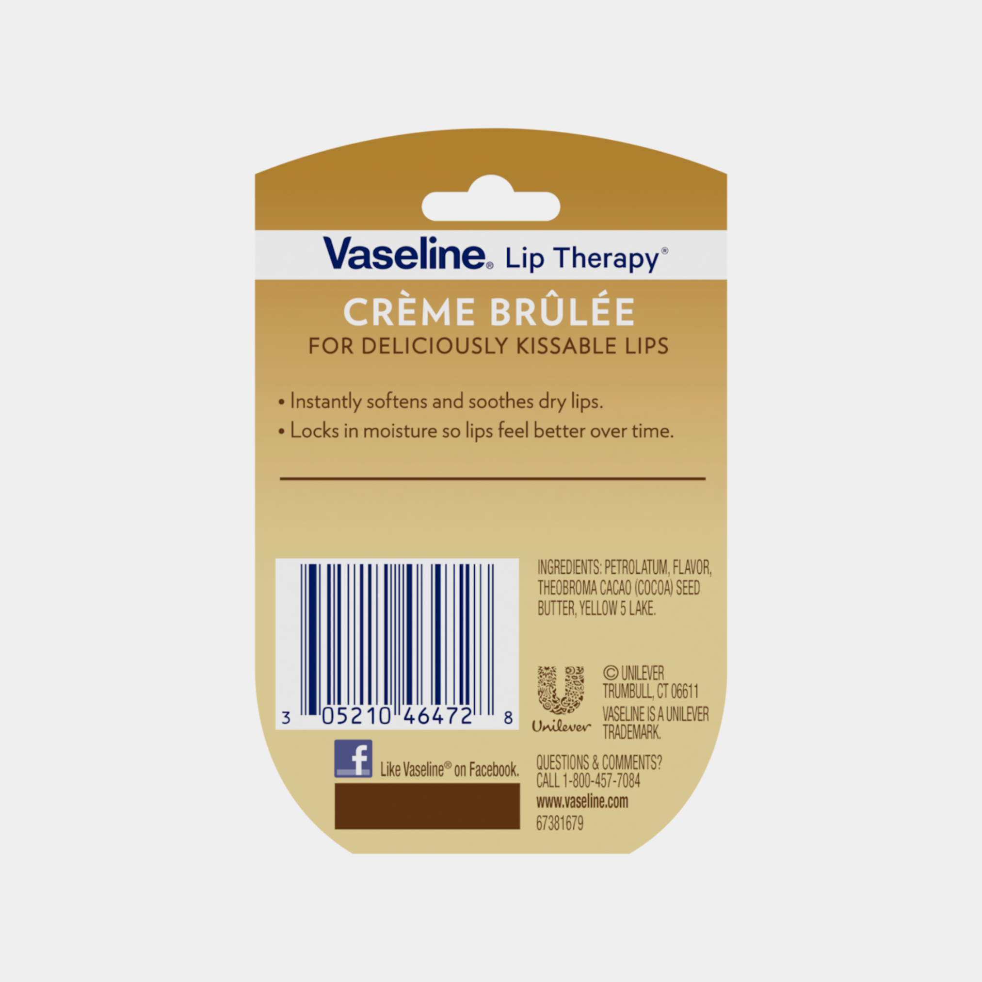 Vaseline Lip Therapy Creme Brulee 7g