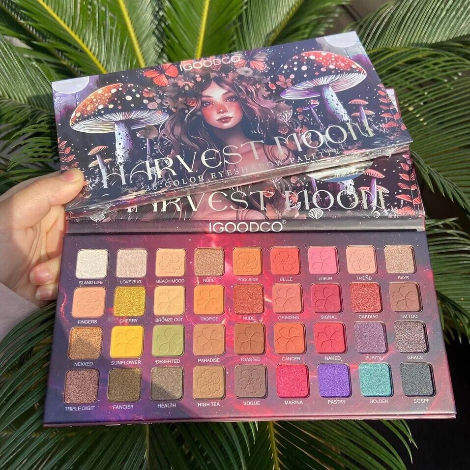 IGOODCO - 36 Colors Harvest Moon Eyeshadow Palette