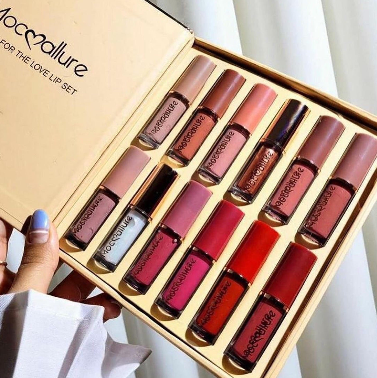 Mocallure - Creamy Matte Lip Gloss Set of 12