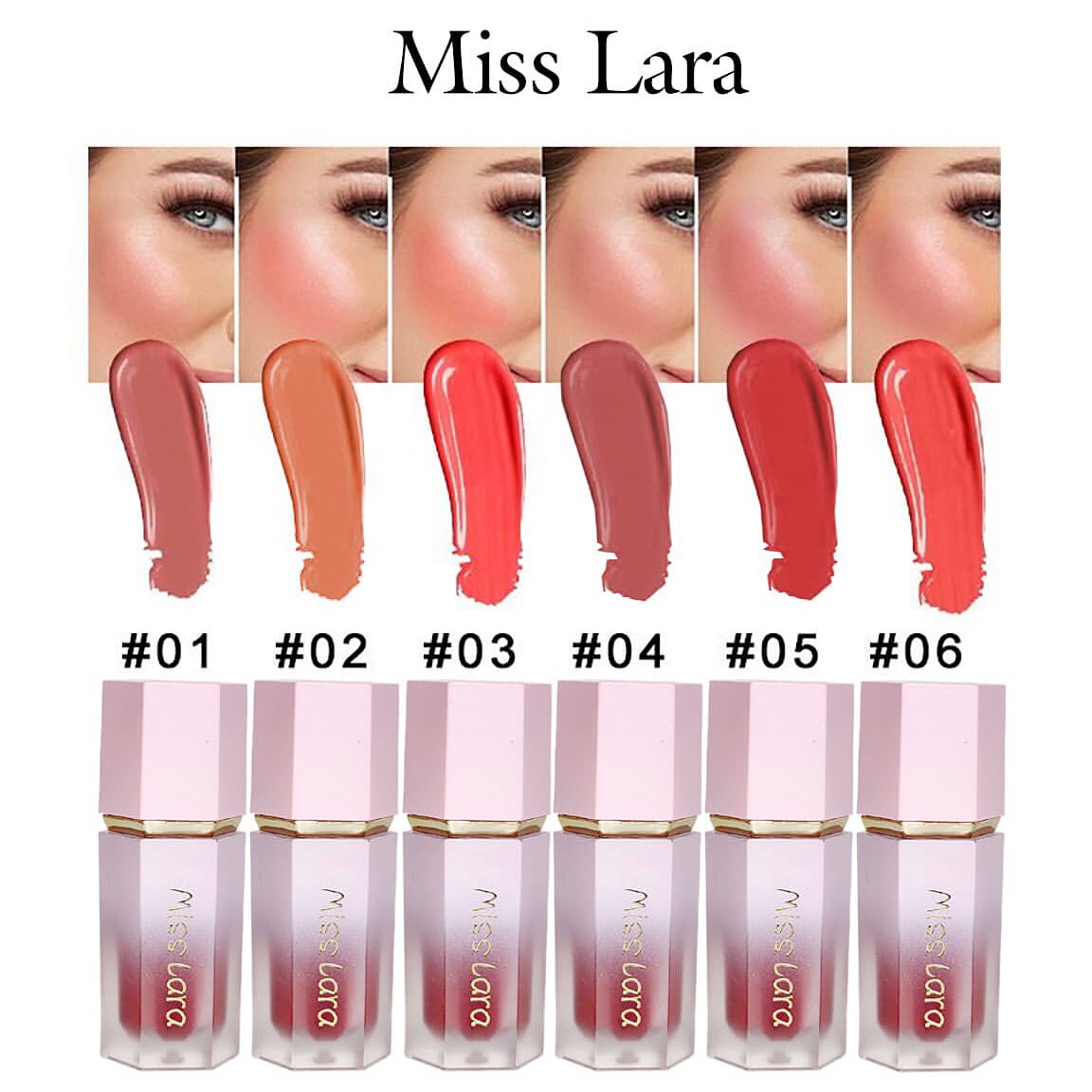 Miss Lara - Color Bloom Liquid Blush
