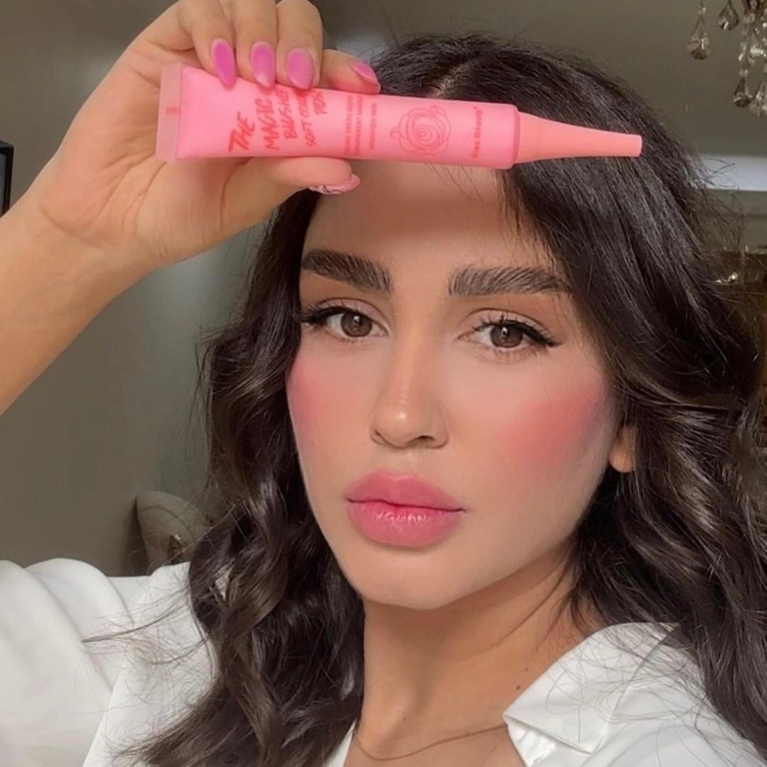 Kiss Beauty - Barbie Magic Color Changing Soft Pink Blush