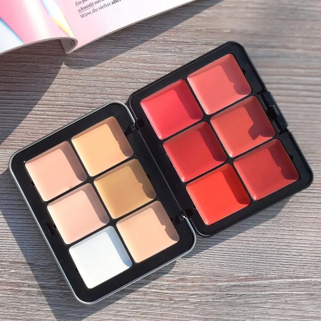 Carla Secret - 12 Color Concealer & Blush Palette