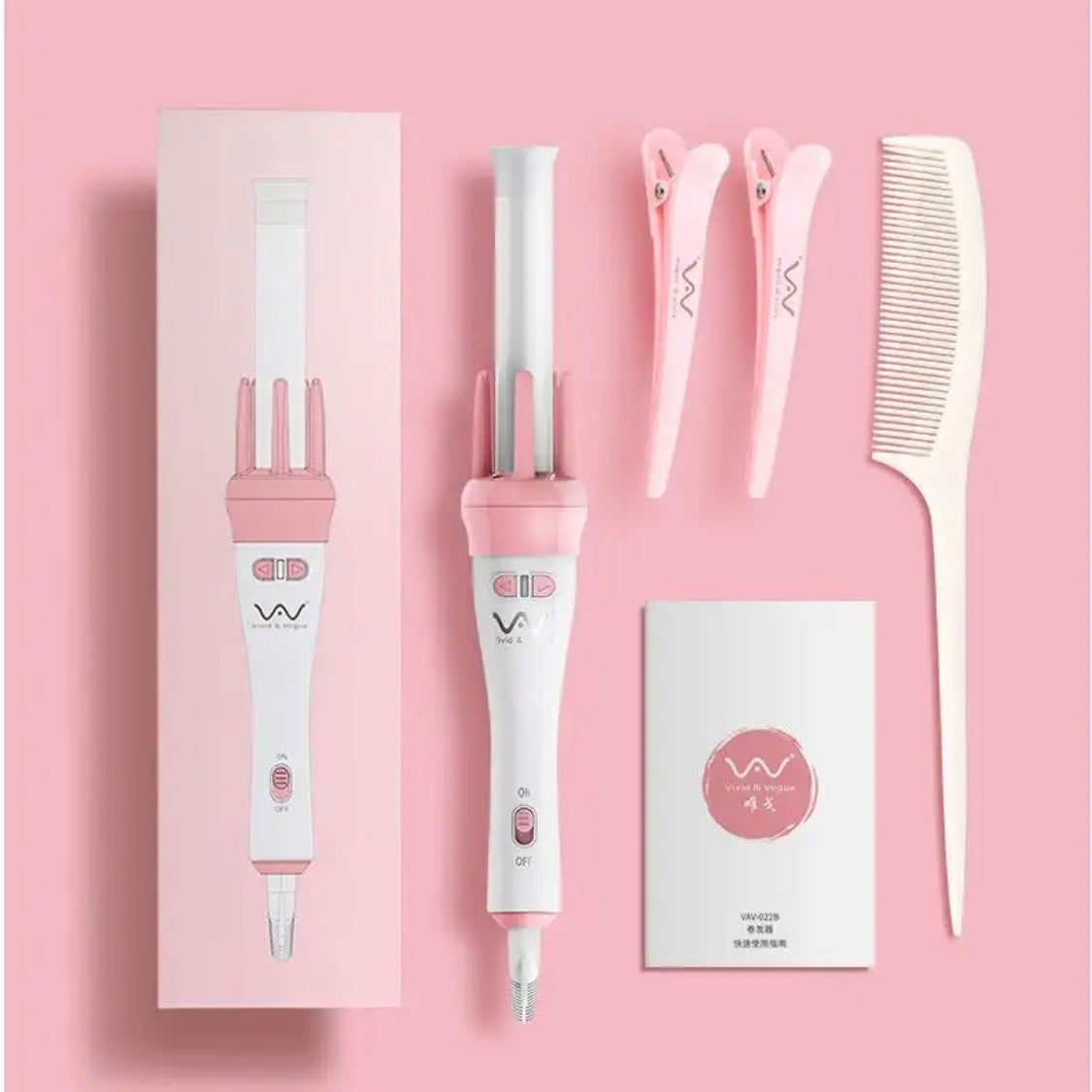 Auto Rotating Pro Curling Iron Hair Curler