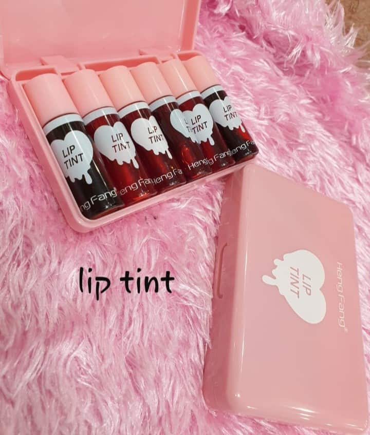 Heng Fang - Heart Lip and Cheek Tint Set of 6