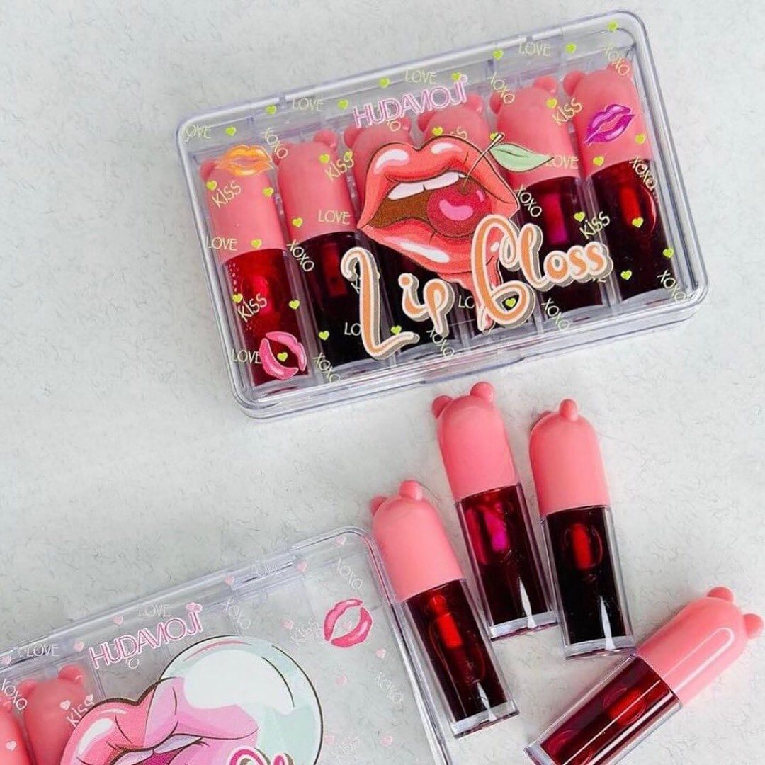 Hudamoji - Fruit Juice Lip Tint Set of 6