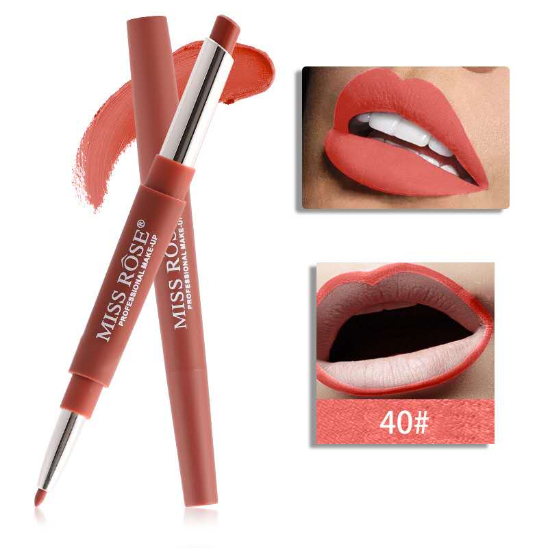 Miss Rose - 2 in 1 Nude Lipstick & Lip Liner Set of 6