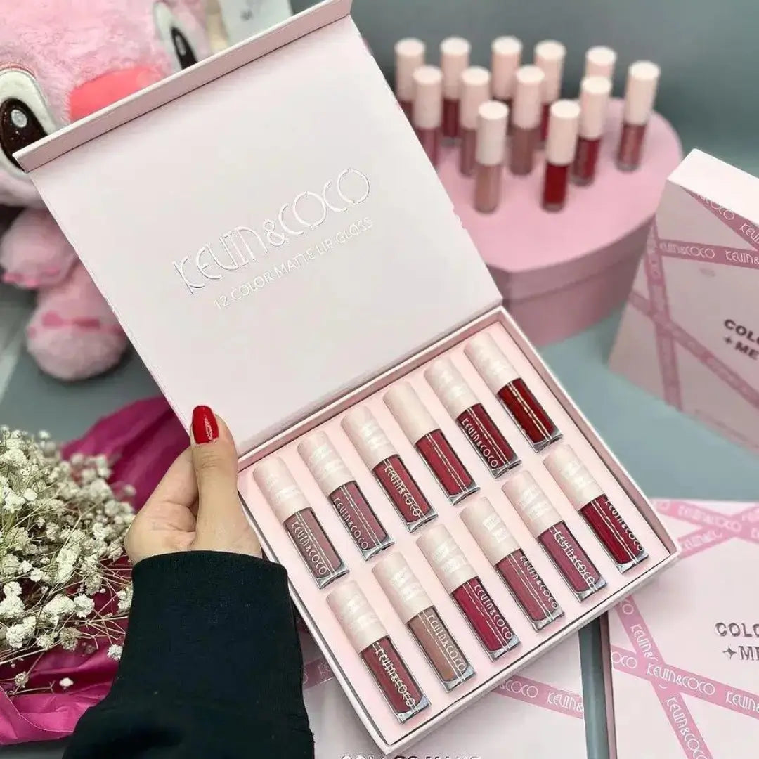 Kevin & Coco - 12 Color Creamy Matte Velvet Lip Gloss