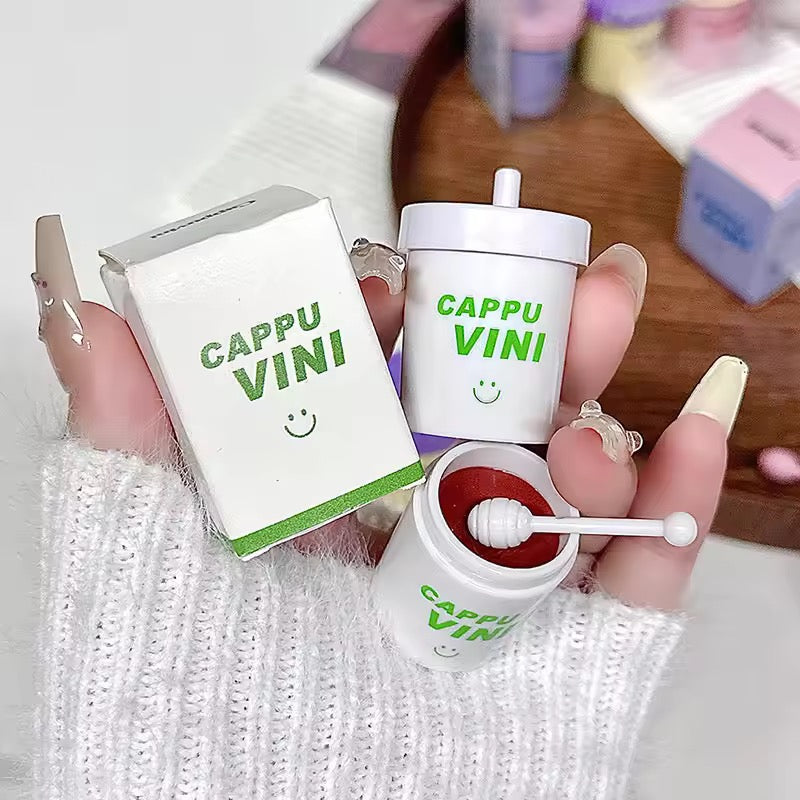 Cappuvini - Cute Straw Cup Lip Gloss Set of 3