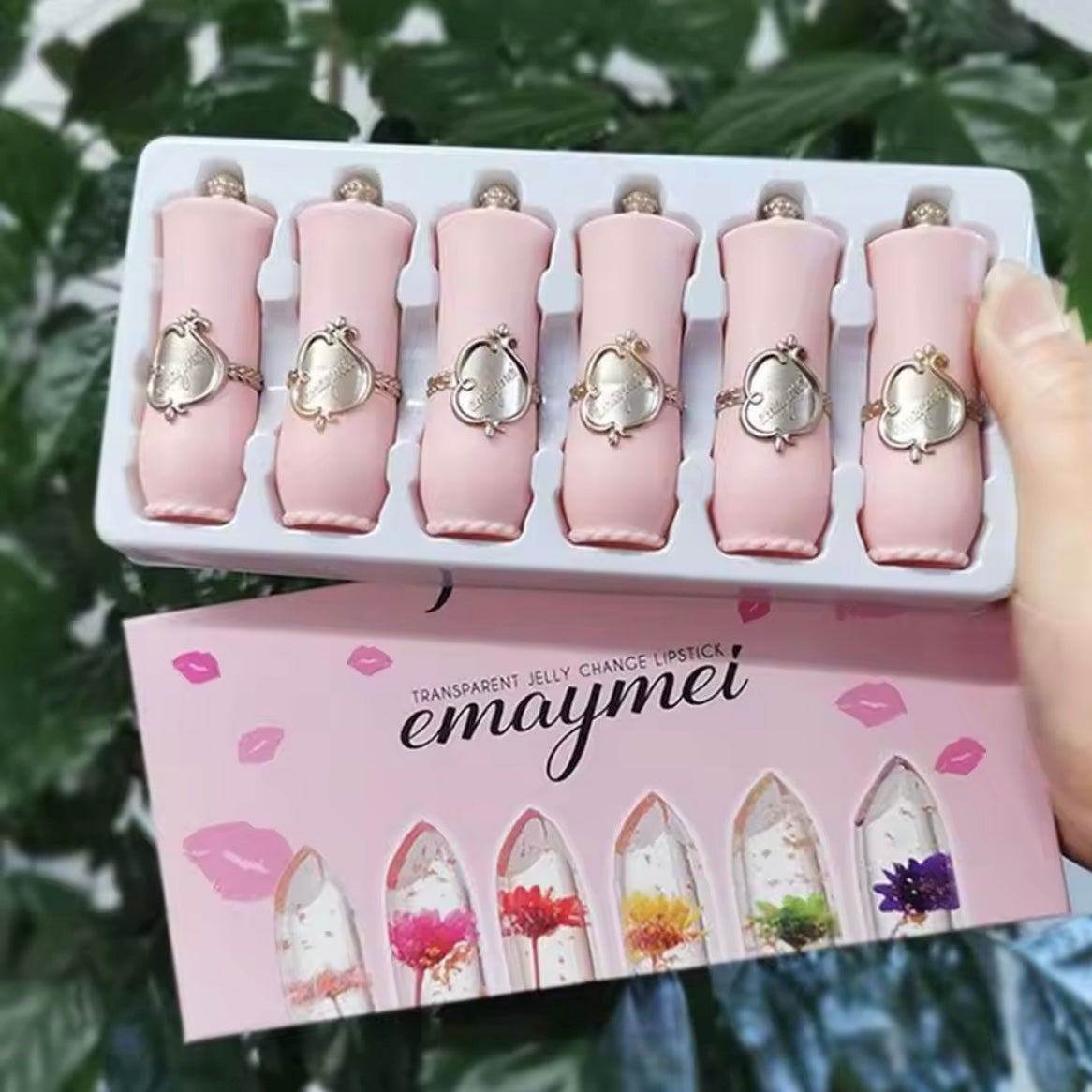 Crown Flower Jelly Tinted Lipstick