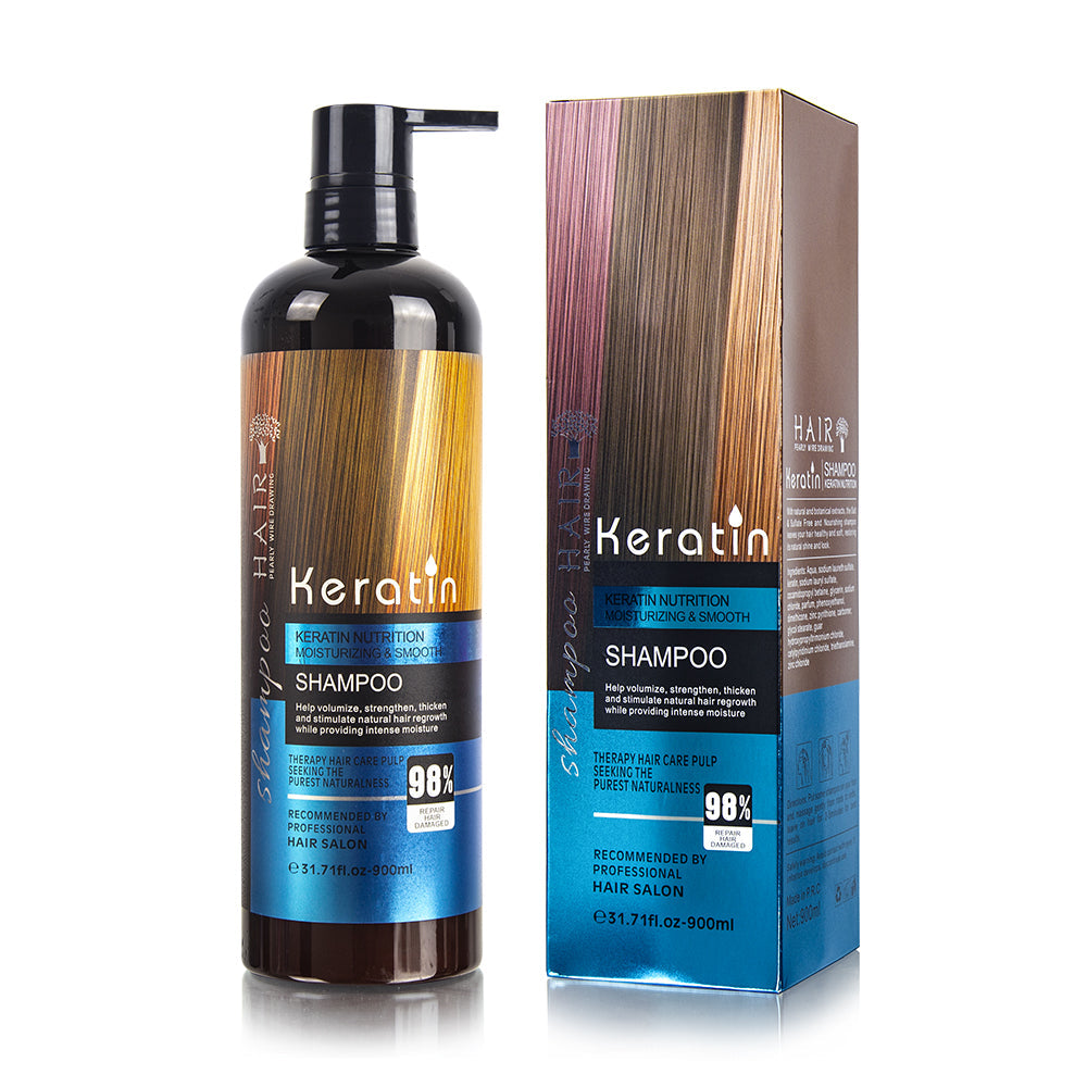 Keratin Anti-Hair Fall & Renewal Smoothing Straightening Hair Shampoo