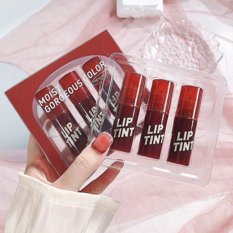 Heng Fang - Gorgeous Color Lip Tint Set of 3