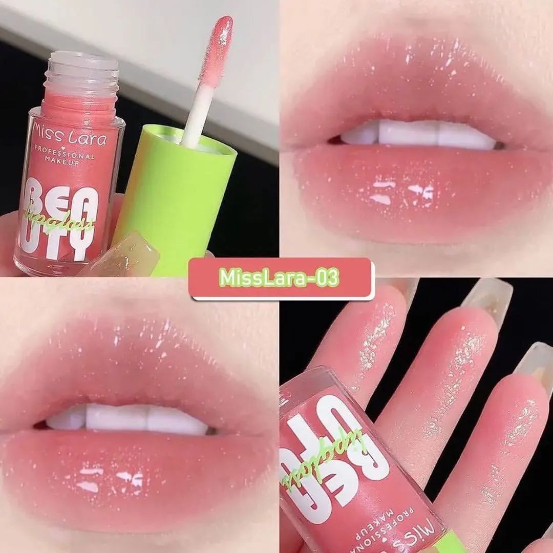 Miss Lara - Shiny Crystal Jelly Plumping Lip Oil
