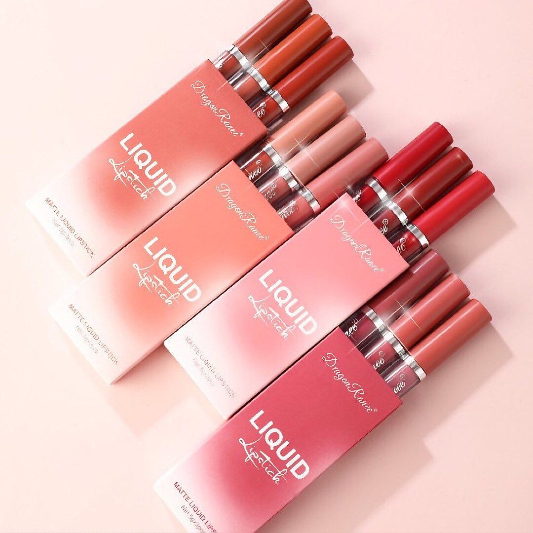 Dragon Ranee - Classic Velvet Matte Lip Gloss Set of 3