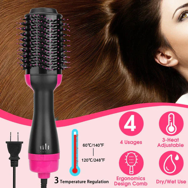 One Step - Hot Air Brush (Dryer + Styler)