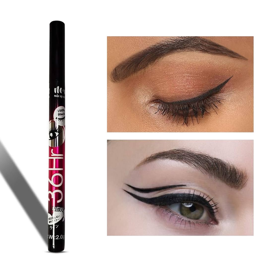 Yanqina - Professional 36H Bold Black Eye Liner