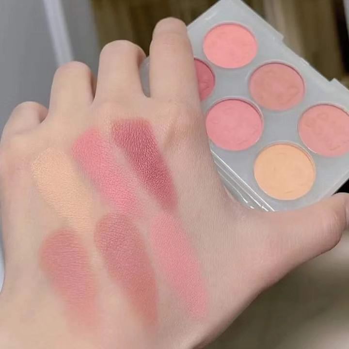 Miss Lara - 6 Color Natural Cheek Blush Palette