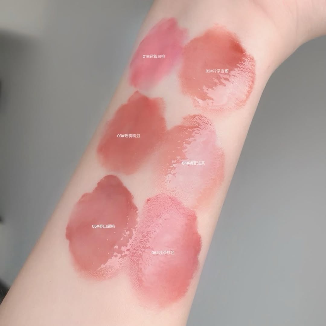 Gege Bear - Fairy Glazed Jelly Lip Gloss Set of 6