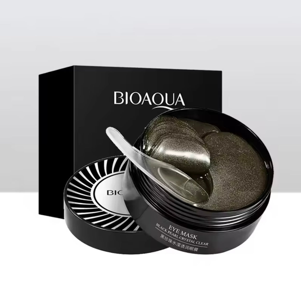 Bioaqua - Black Pearl Eye Mask 80g