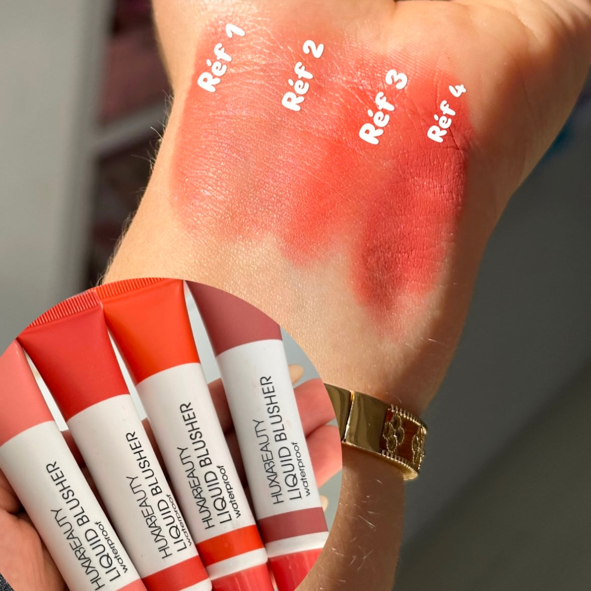 Huxia Beauty - Creamy Liquid Blush Set of 4