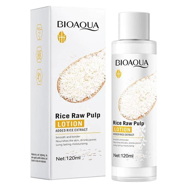 Bioaqua - Rice Raw Pulp Lotion 100g