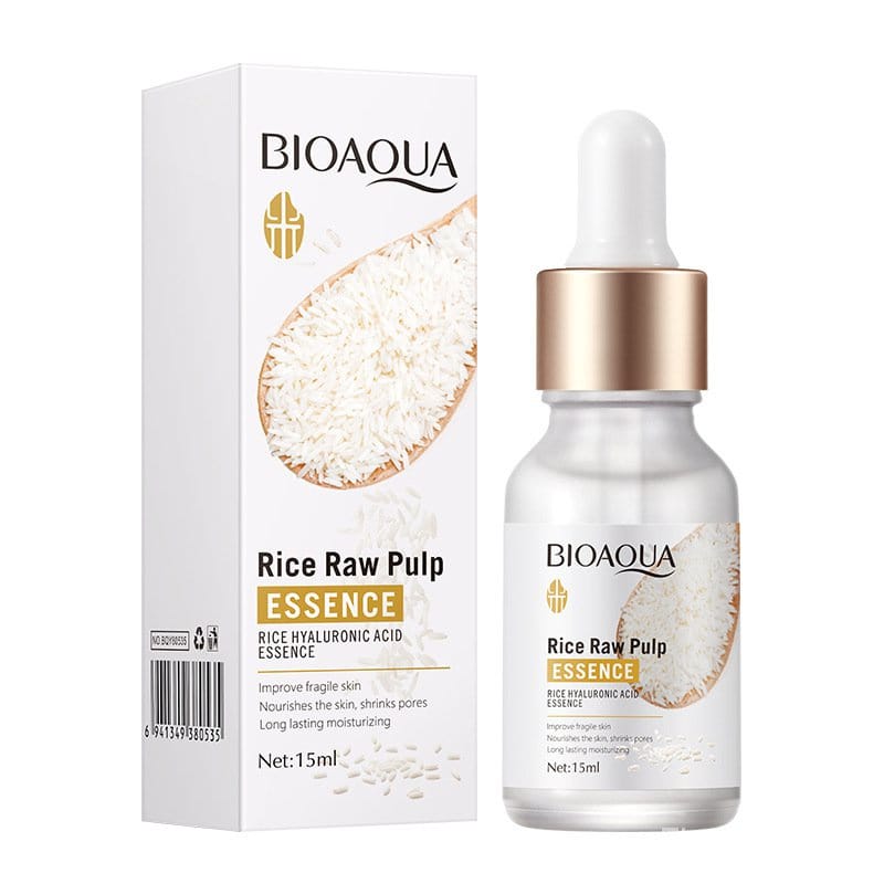 Bioaqua - Hyaluronic Acid Rice Raw Pulp Essence 15ml