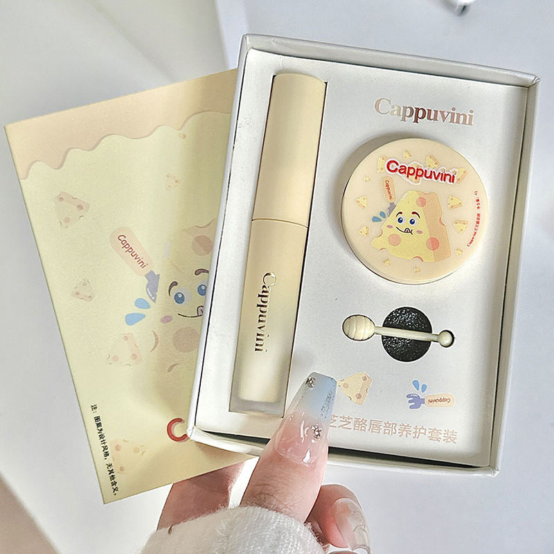 Cappuvini - Light Texture Cheese Lip Care Set of 2