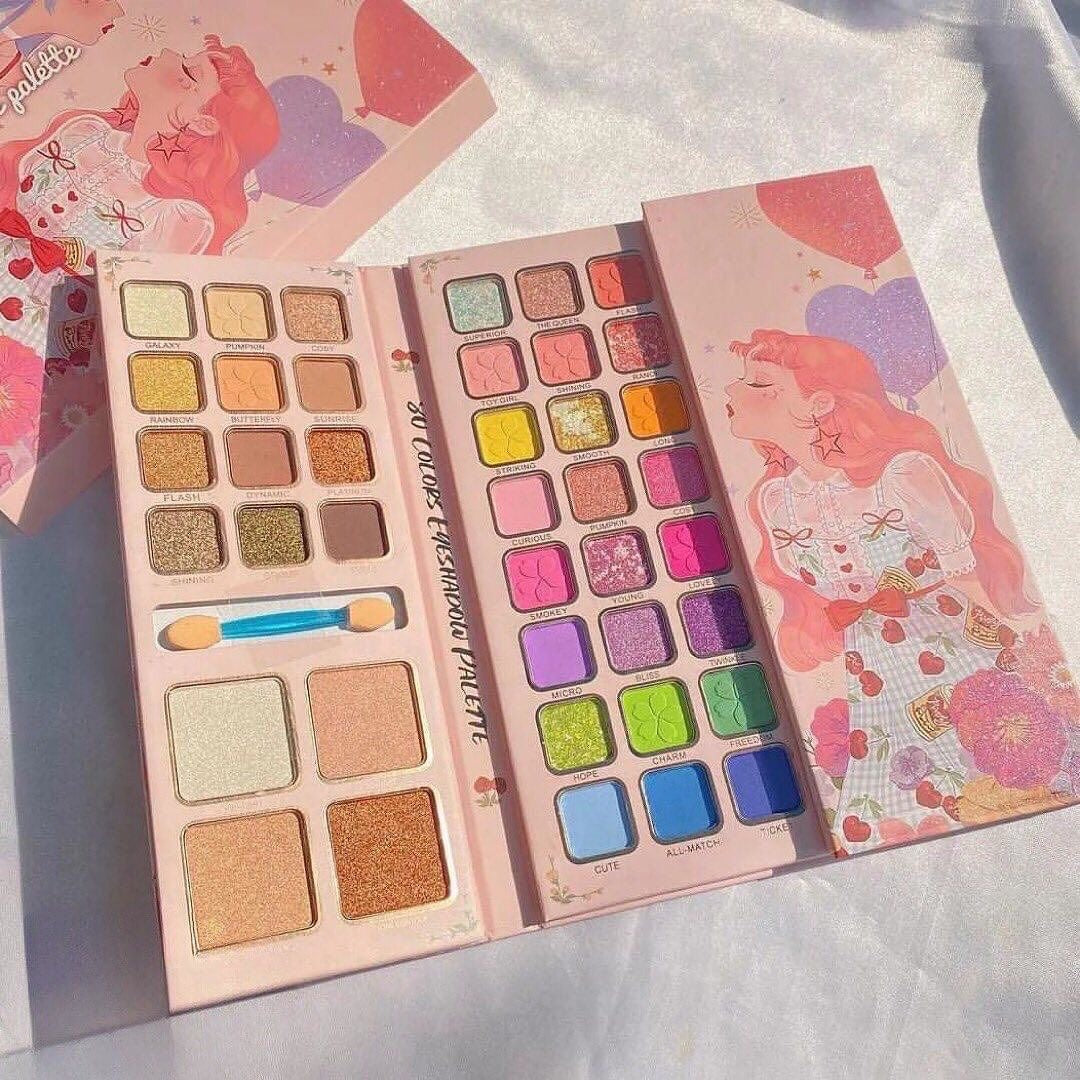 IGOODCO - 80 Colors Pearlescent Makeup Palette