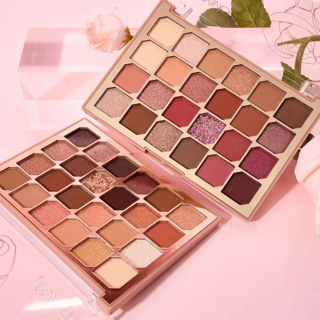 Hudamoji - 24 Color Matte & Shimmer Eyeshadow Palette