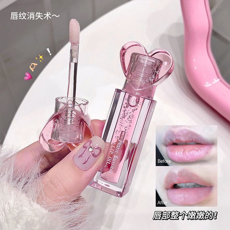 Gege Bear - Plant Extract Heart Lip Care Set of 2