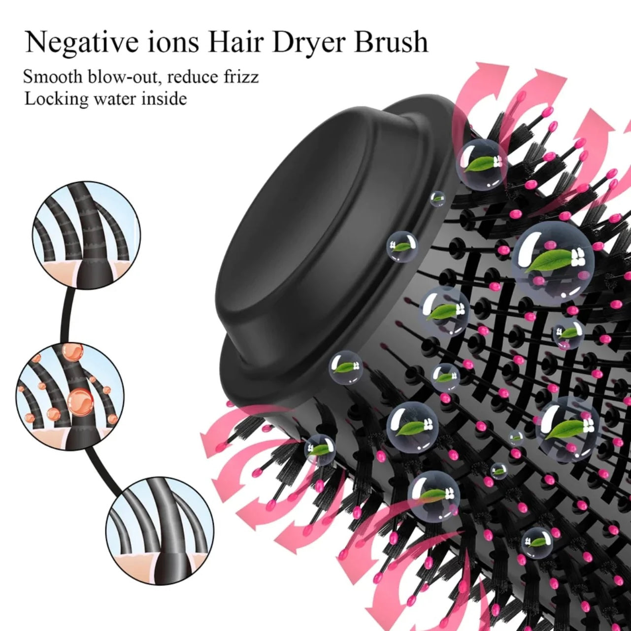 One Step - Hot Air Brush (Dryer + Styler)