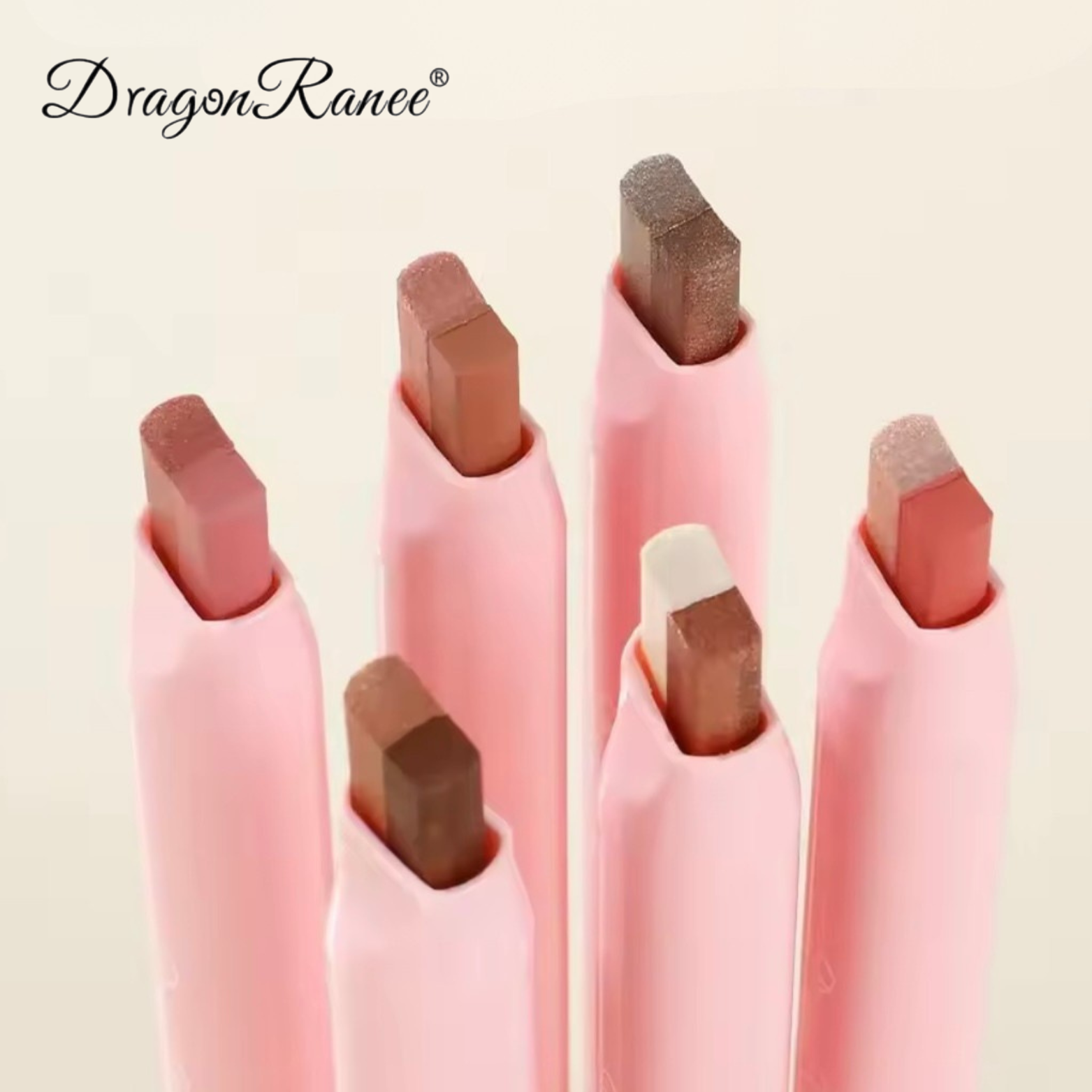 Dragon Ranee - 2 in 1 Delicate Eyeshadow Stick Set of 6