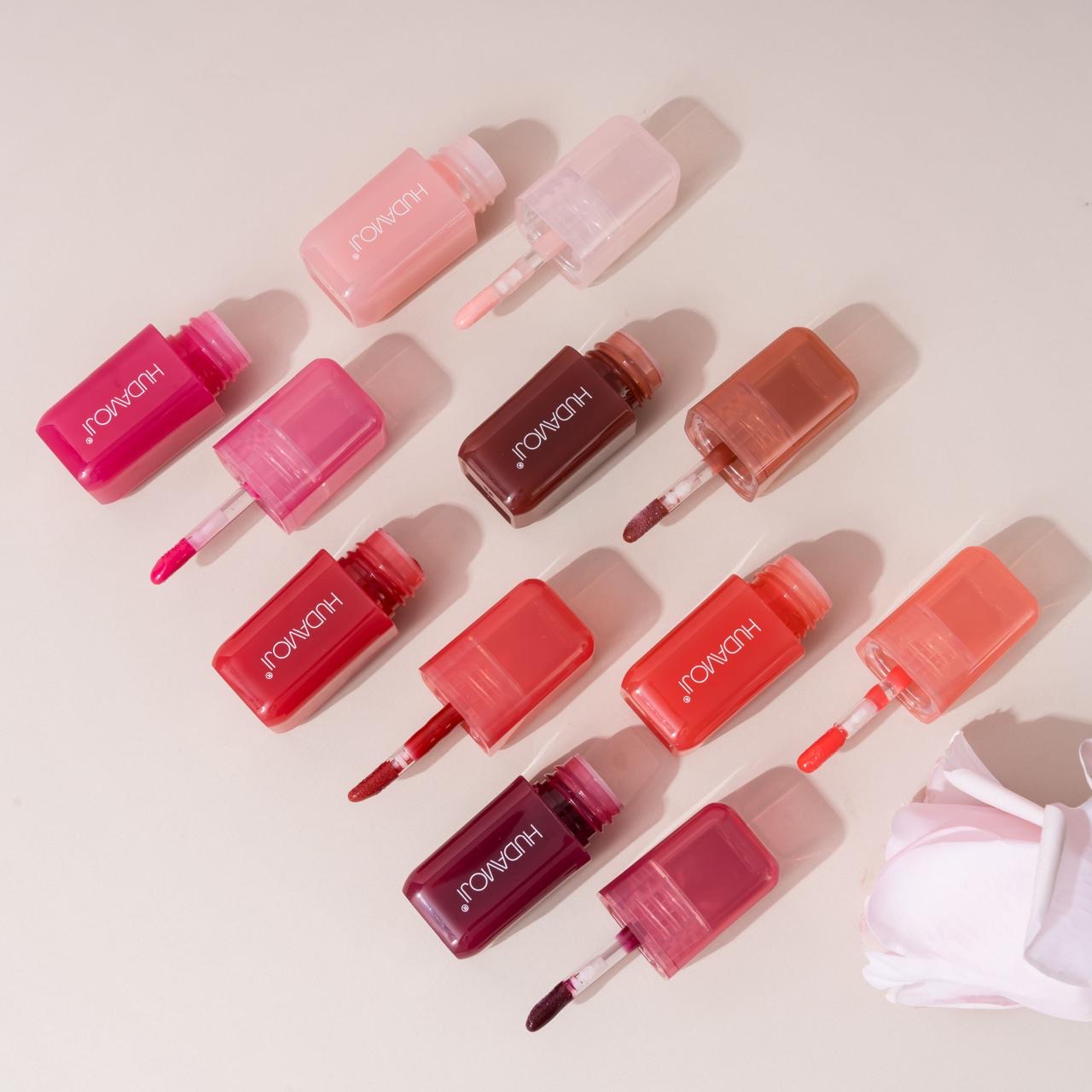 Hudamoji - Shiny Pop Plumping Lip Oil Set of 6